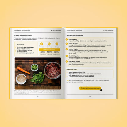 Healthy Dog Cookbook