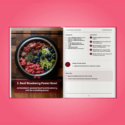 Raw Dog-food Cookbook